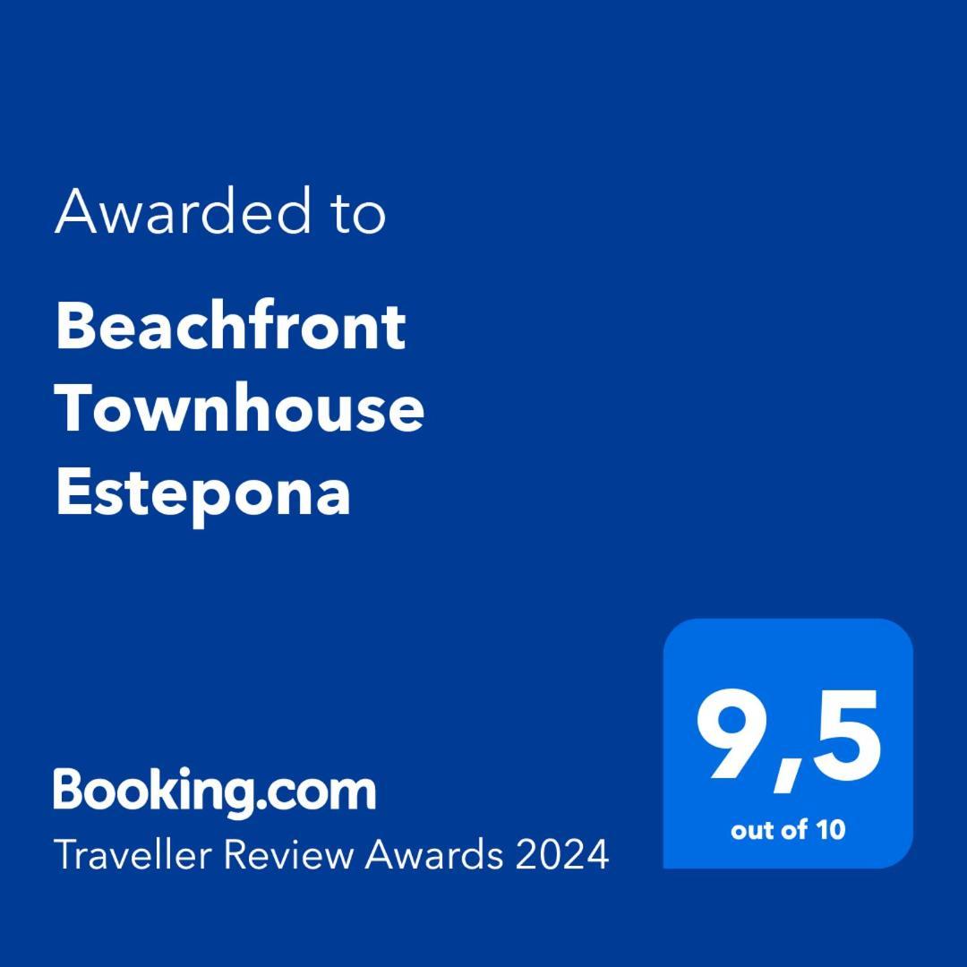 Beachfront Townhouse Estepona Exterior photo